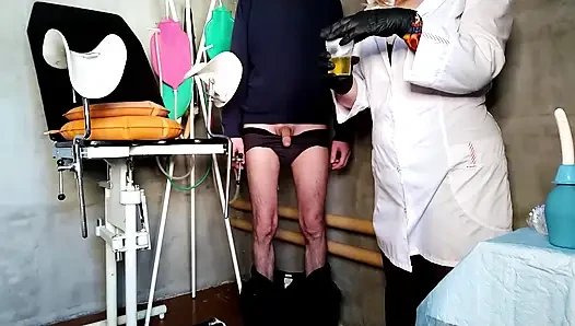 Fulfilled a mature nurse's dirty fantasies
