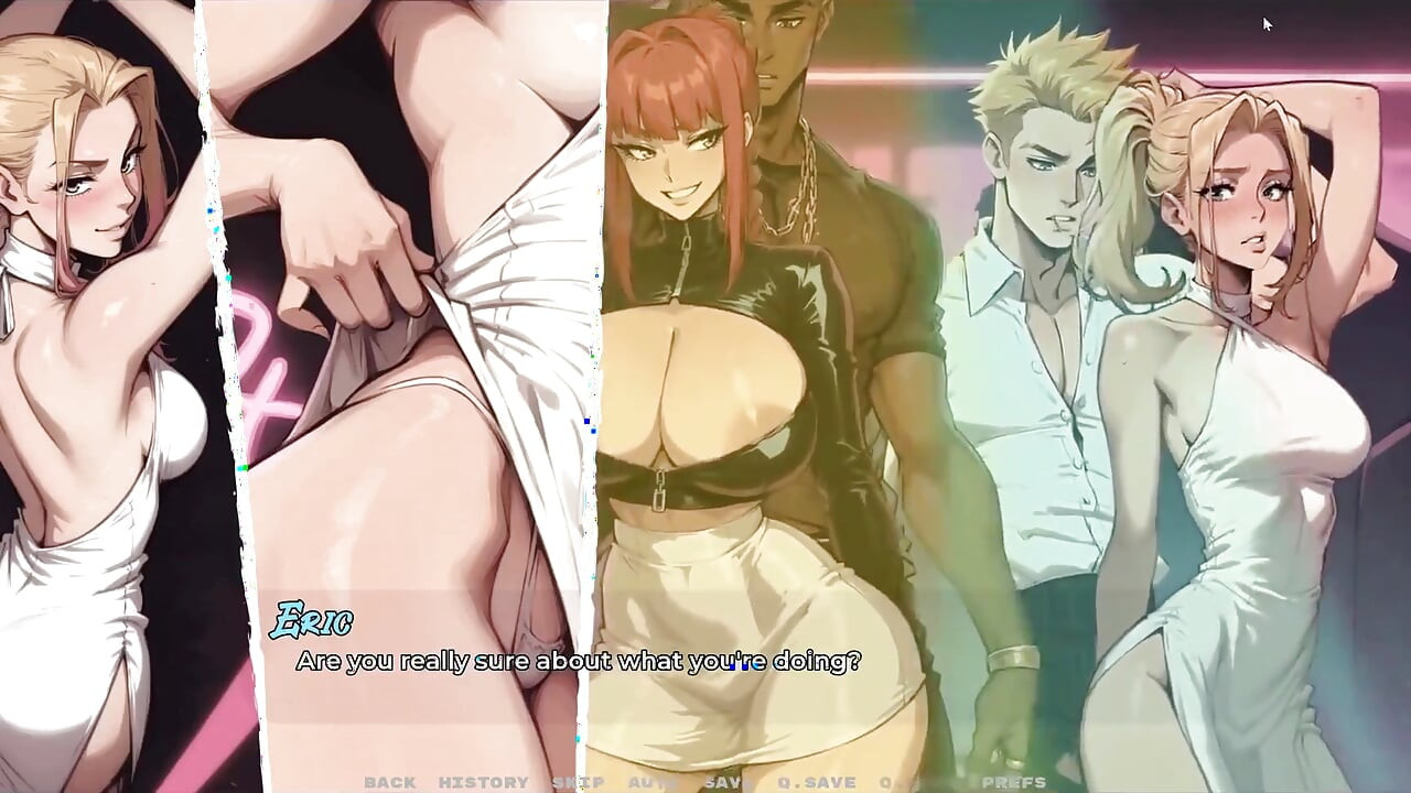 Mijn nieuwe vriendin-spel hentai taboe aflevering 56 Mijn stiefzus fantaseert over de grote zwarte lul van mijn vriend in een nachtclub!