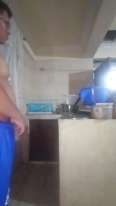 The Boss Comes Into the Kitchen to Fuck Me, His Cock Excites Me