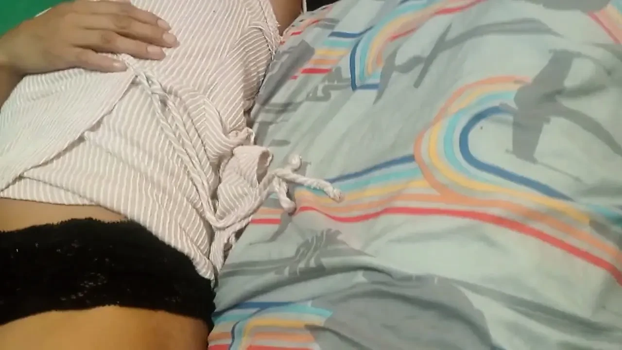 I lie my fingers in my stepsister's pussy