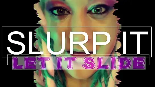 Wank und Slurp mit der Göttin Lana CEI Looper für Dumb Dumb Heads