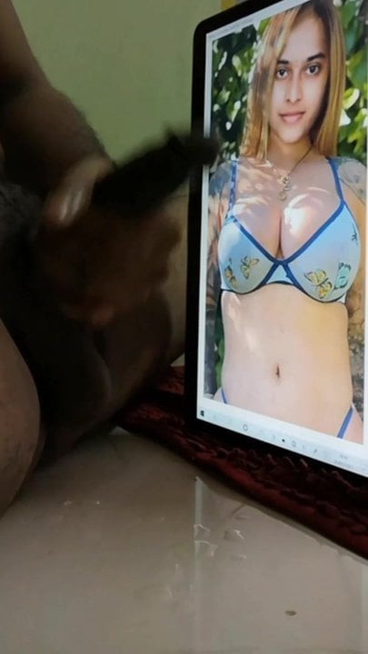 Sri Divya hot black cock cum tribute