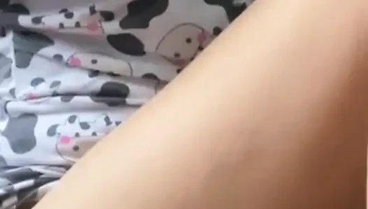 She came home with my nipples erect, she caresses me! Real homemade video