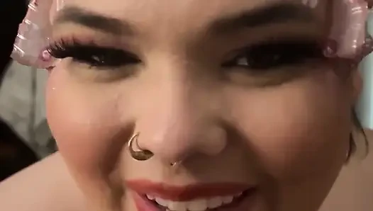 What Better Way to Try Out a Makeup Look Than with a Blowjob