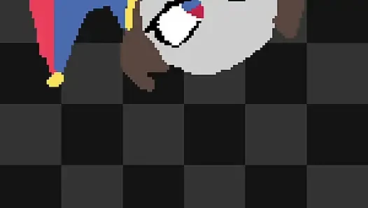 timelapse pomni pixelart