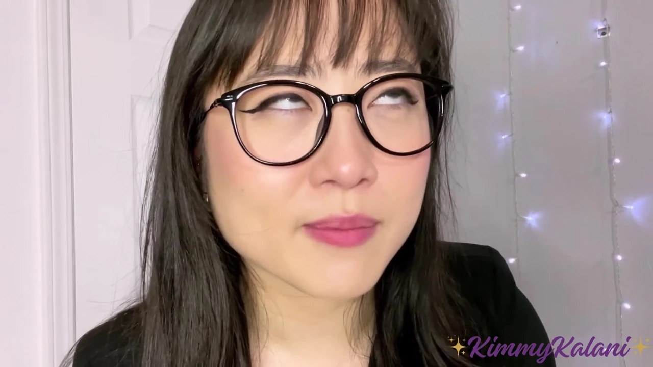 Asyalı hatun tıbbi çalışma sırasında penisinle aşık oluyor -asmr- kimmy kalani