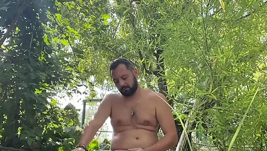 Boy in the woods