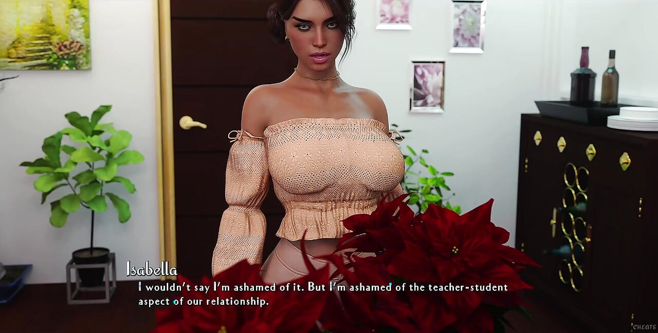Being a Dik 260 - Busty Teacher Is in a Relationship with a Student