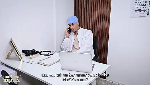 Mariana's Anatomy Chapter V: Dr. Martix Takes Her Doctor's Cock in His Office - Mariana Martix & Milan Rodriguez
