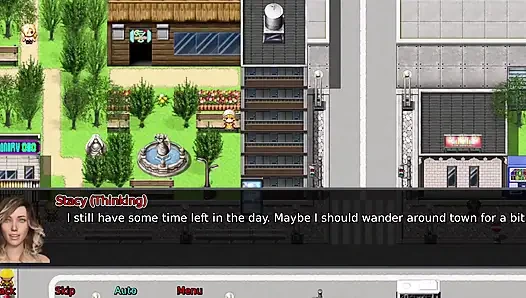 Die büro-ehefrau # 25 - Ein fremder hat ein Foto von Stacy gemacht... Nate, Jessie und Stacy hatten eine 3 sum.