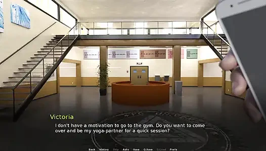 College-gefesselt: yoga und riesiger schwanz, blowjob - ep. 15