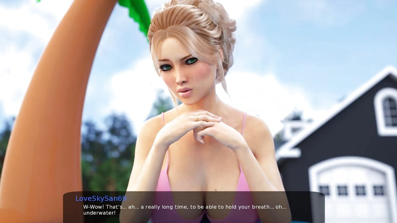 Milfy City v0.6e Part 61 Lesbian in the Pool Soo Hot!!! by Loveskysan69