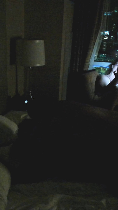 Cuckquean Wife Watches And Films From The Hotel Cuck Chair As Her Husband Fucks A Girl He Found In Las Vegas On Vacation | Clip 1