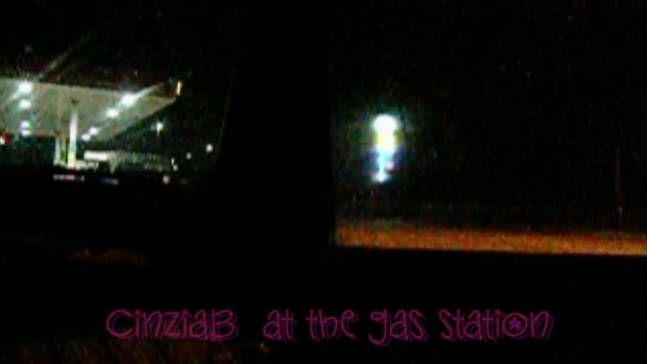 CinziaB at the gas station