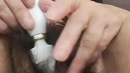 stepMom in front of the camera touching her clitoris until she feels orgasm