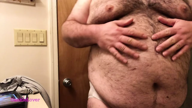 CankleLover belly, breast, and clitty stroking
