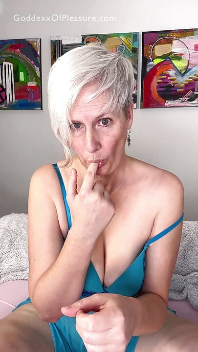 Del din deilige ladning med meg, kjære! - A Thirsty Cougar's JOI og CEI Fantasy