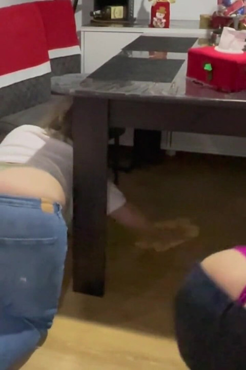 Butt Crack Cleaning with Best Friend