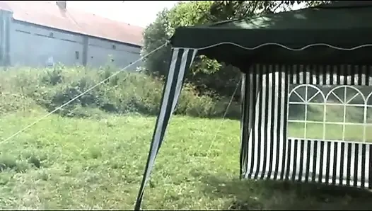 Anal fucking fingering pussy licking in the park