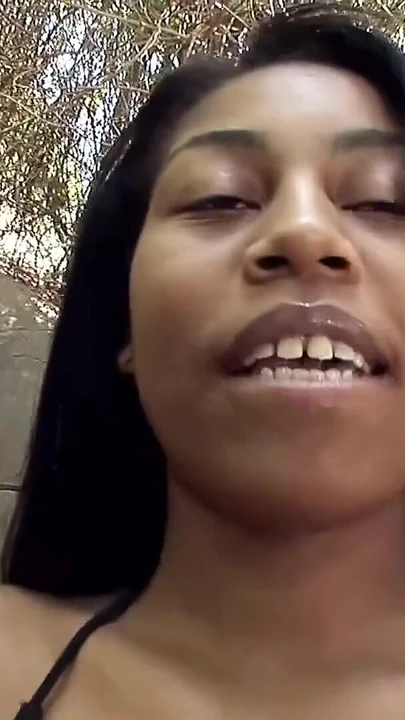 Emotional moment from "Cute 18yr young Ebony Teen Dolce Pickup for Interracial Casting Fuck by White Guy"
