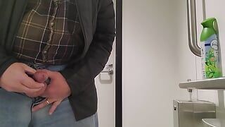Cock and balls out fingering my prostate to orgasm