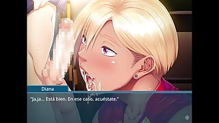 Naravno! Kasshoku kučka Hitozuma no Seiyoku Kaishou. Brineta milf pomaže protagonistu da izgubi nevinost. Podšpanjolski, dio 1