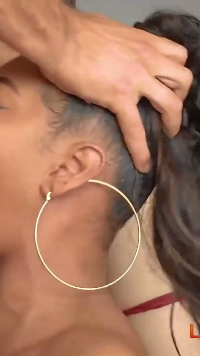 Lovely Colombian Influencers Wild Interracial Threesome With Lucky Big Cock With A Man Bun | Clip 1