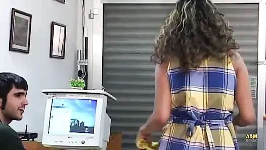 Camila Cleans It Two by Two.