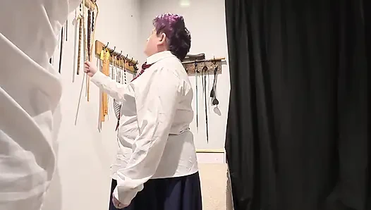 Guru nakal ini didominasi sama dua kontol besar bagian 2