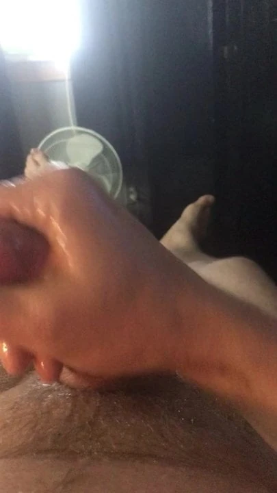 Cuming after long jerk session