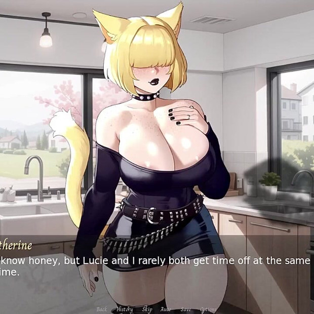 Nyatorase #2 Cheating Cartoon Sex Game - Learning to Love Big Black Cock