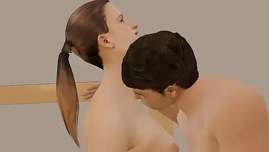 Горячий секс пары