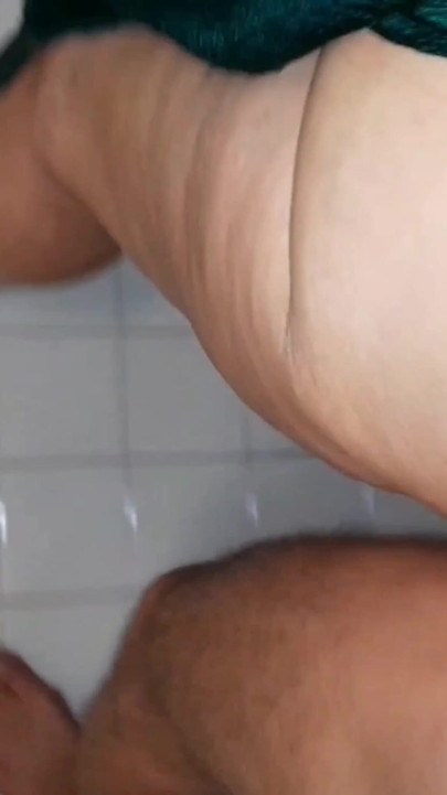 Mature Wife Enjoys Sex in a Green Loincloth