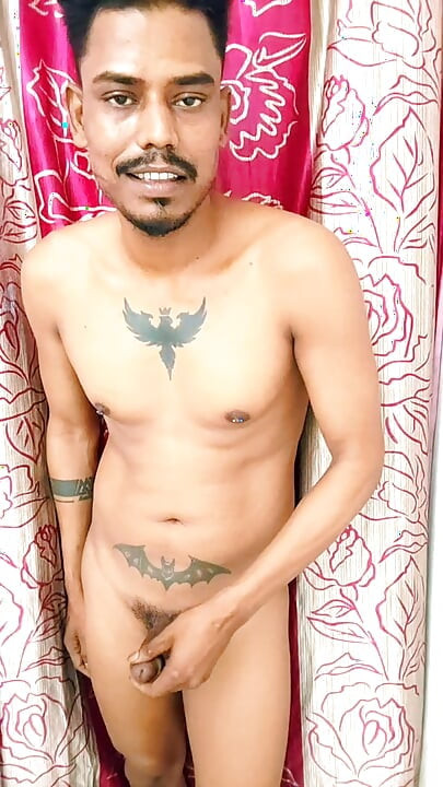 Underwear pulled down jerking
