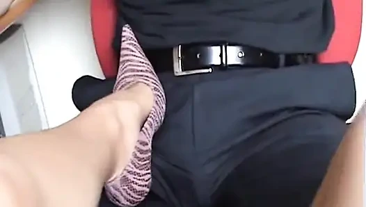 Yüksek topuklu kasık ovma