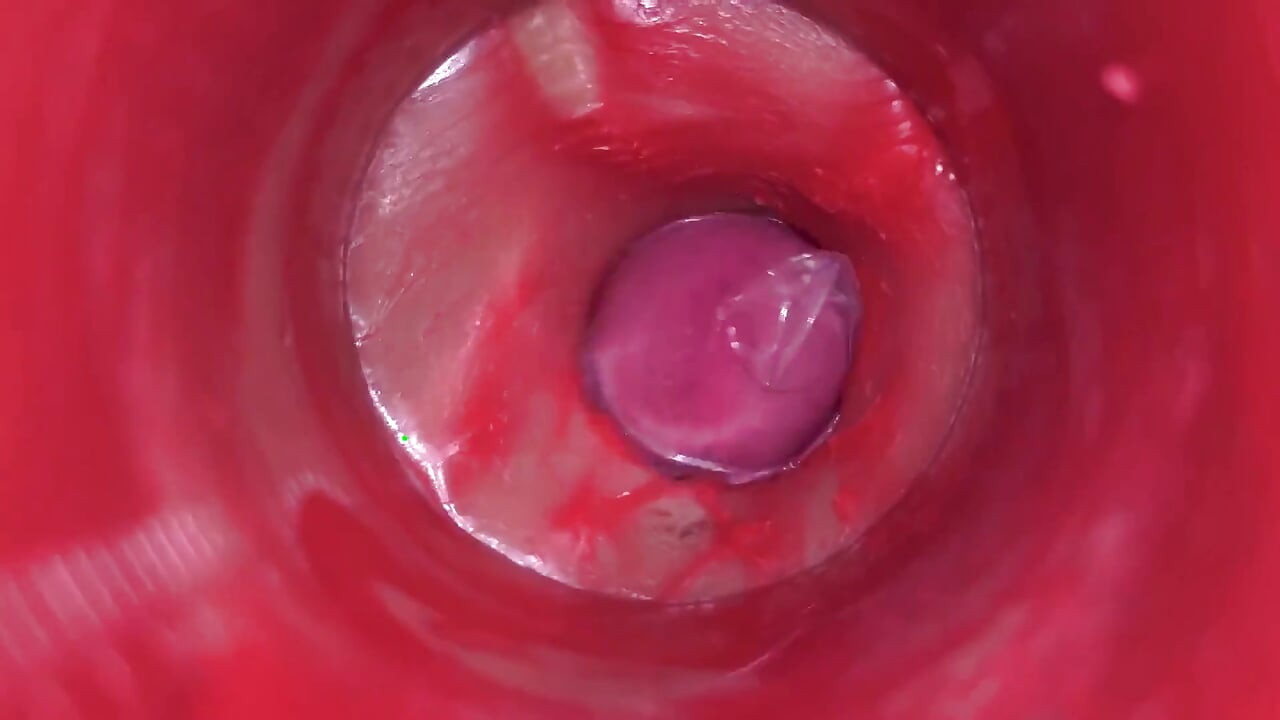 Kamera wewnątrz cipki - Potężny spust w cipce! Najlepszy wewnętrzny asmr