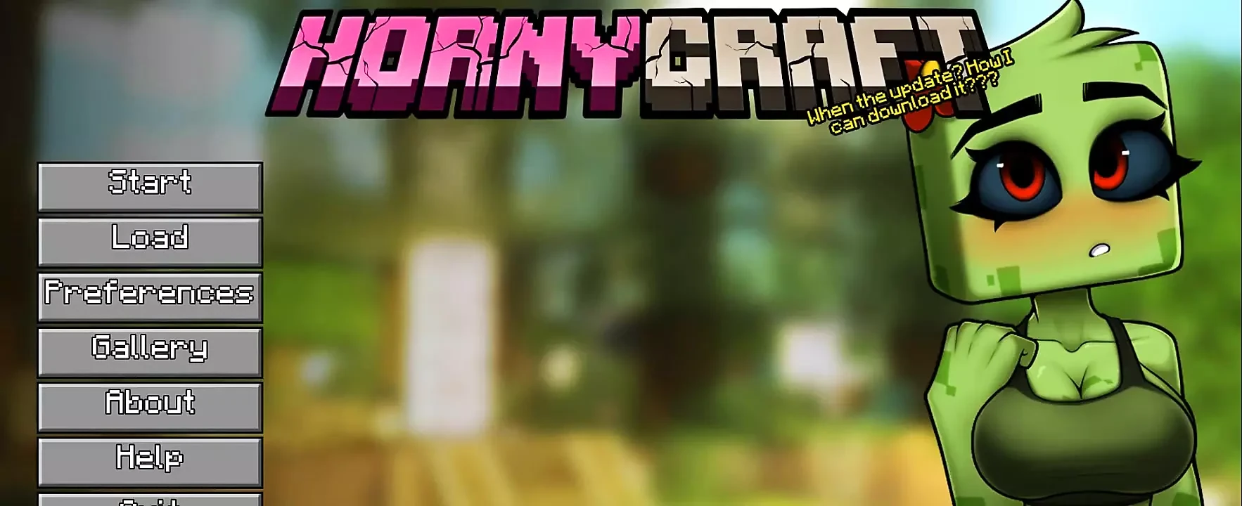 Minecraft nadržené řemeslo - část 50 Herobrine! Strašidelná manželka! podle Loveskysanhentai