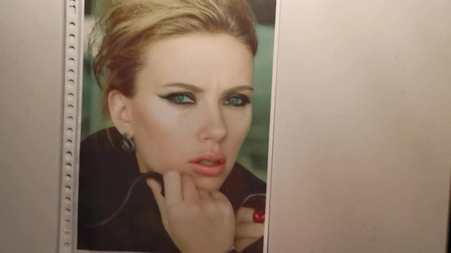 Scarlett Johansson Cum Tribute 3
