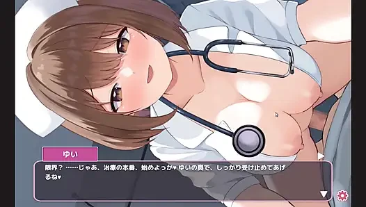 Hentai-spiel - freche krankenschwester reitet den schwanz - Sakusei Shinsatsu