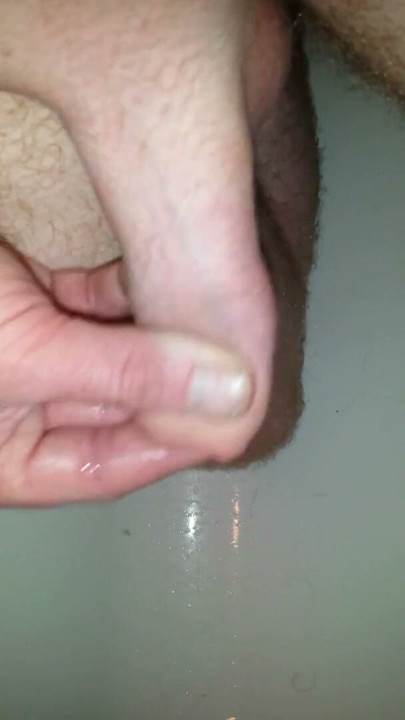 my cock spurting pee | Clip 1