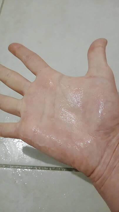 I play with my big cumshot