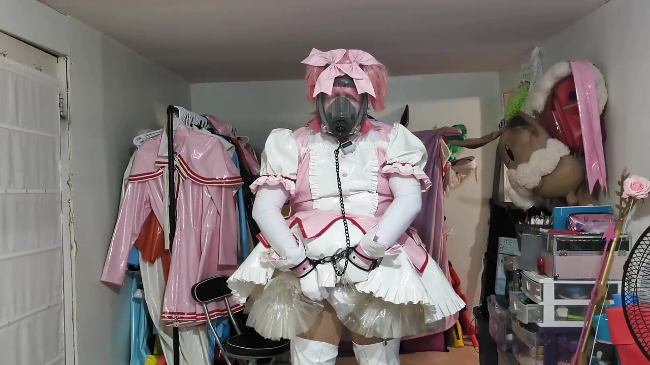 PVC Čarobna Djevojka Madoka, Gasna Maska, Vezanje i Kraj Jedenja Sperme