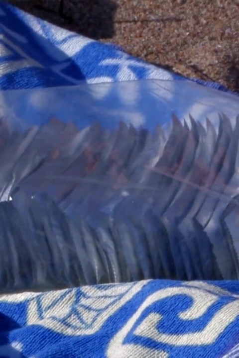 She sucks on a cock from a random guy