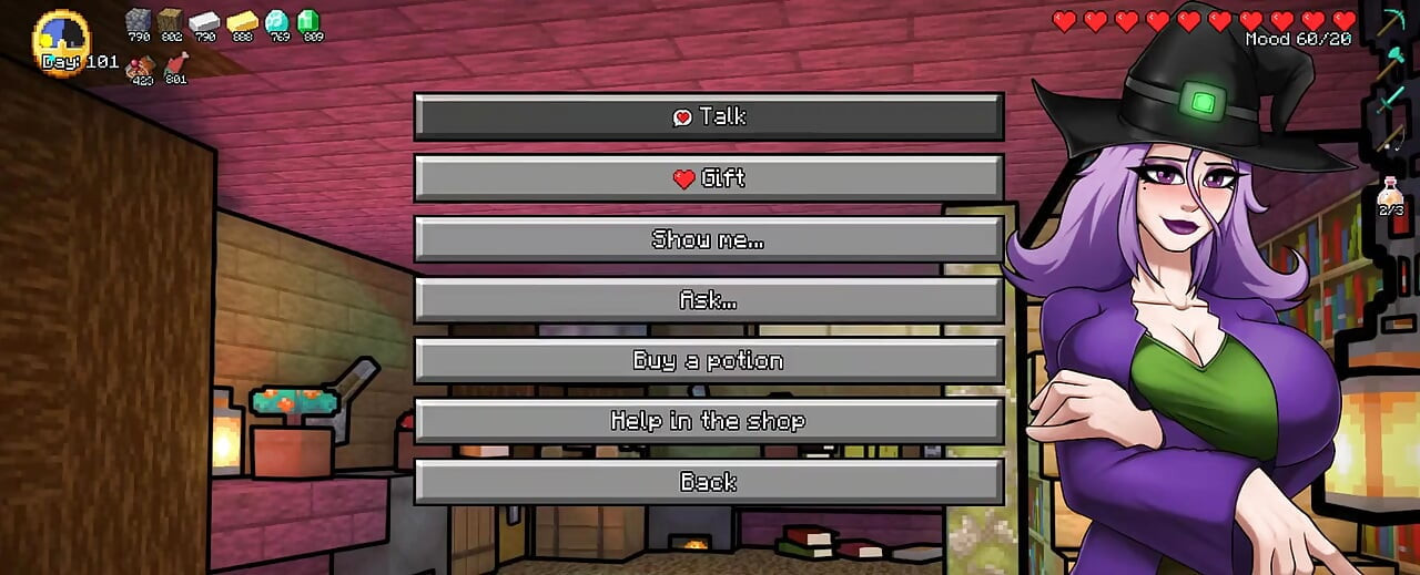 Minecraft Hornycraft - ตอน 52 ฮาโลวีน!! โดย Loveskysanhentai