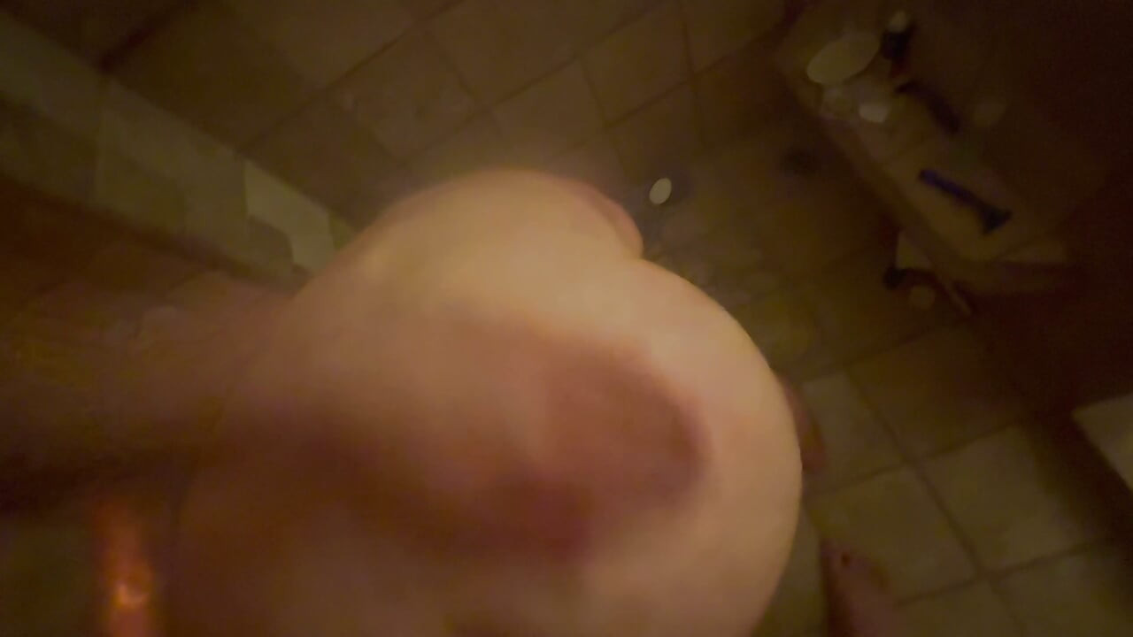 Granny anal n shower