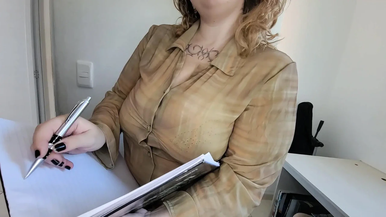 Huge Tits Teacher Pegs You for Better Grades