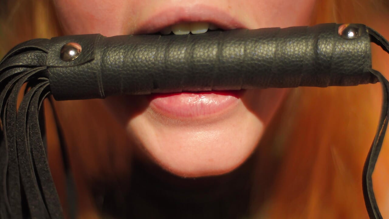 Impact Play - Erotic Spanking & Mouth Closeup