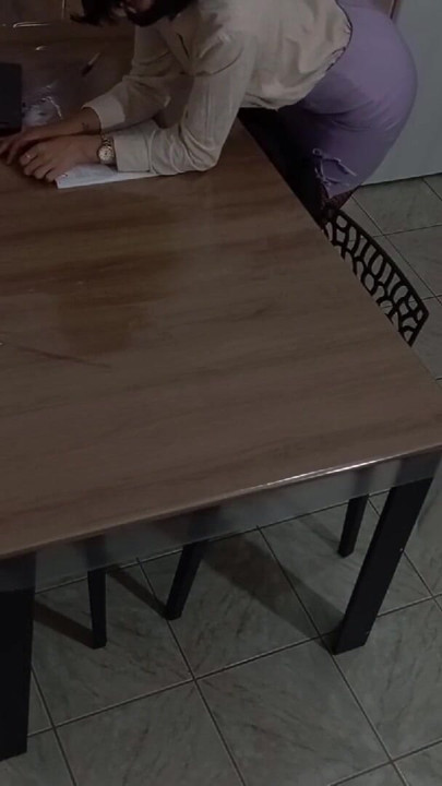 Sekreterares röv knullas i mötesrummet. | Klipp 2