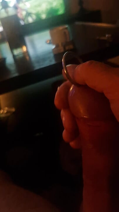 Sounding My cock