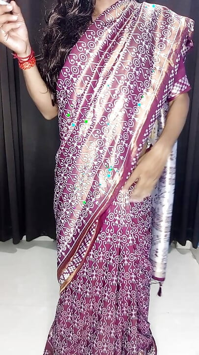 my sexy hot saree and bra panty